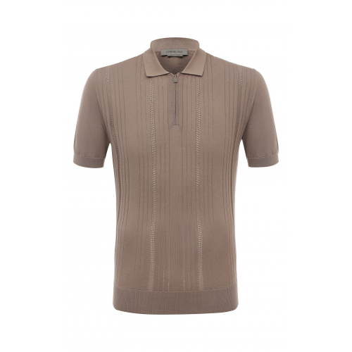 Хлопковое поло Corneliani 91M519-3125103