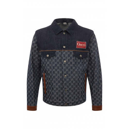 Джинсовая куртка Gucci 649110 XDBIP