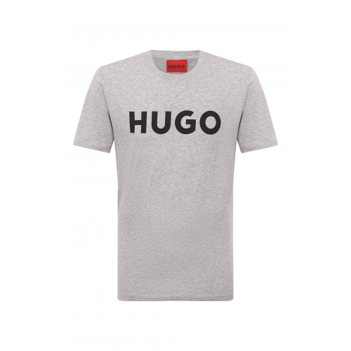 Хлопковая футболка HUGO 50467556