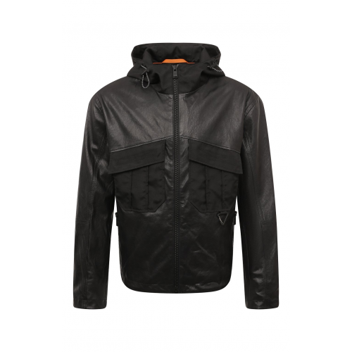 Кожаная куртка BOSS Orange 50485091