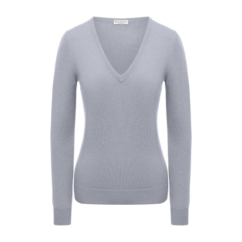 Кашемировый пуловер Brunello Cucinelli M12144402