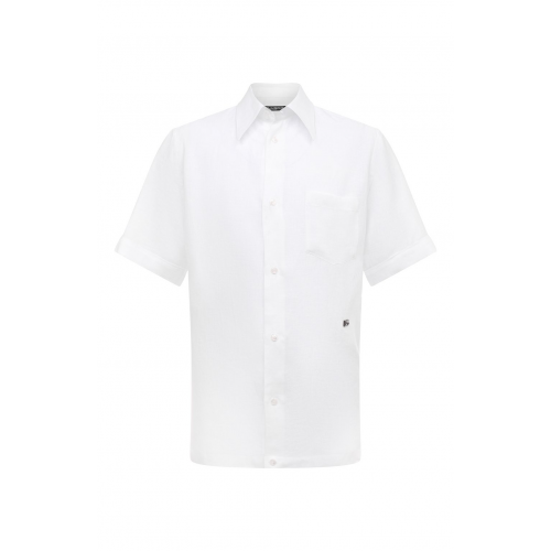 Льняная рубашка Dolce & Gabbana G5KE1T/FU4IK
