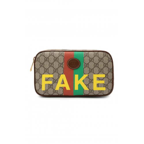 Поясная сумка «Fake/Not» Gucci 602695/2GCAG