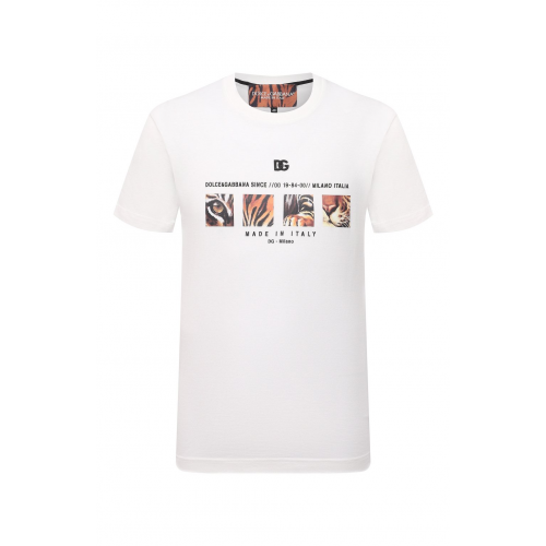 Хлопковая футболка Dolce & Gabbana I8AECZ/G7CY5