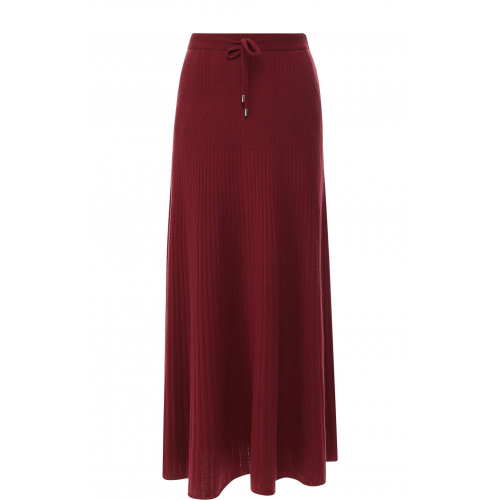 Кашемировая юбка-миди с эластичным поясом Loro Piana FAI1801