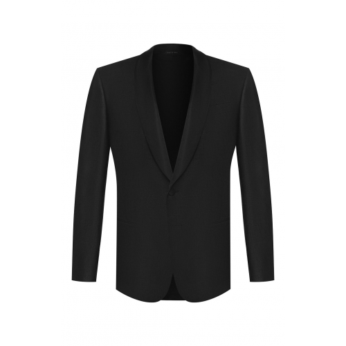 Пиджак из смеси шелка и шерсти Giorgio Armani 0SGGG0EC/T01K6