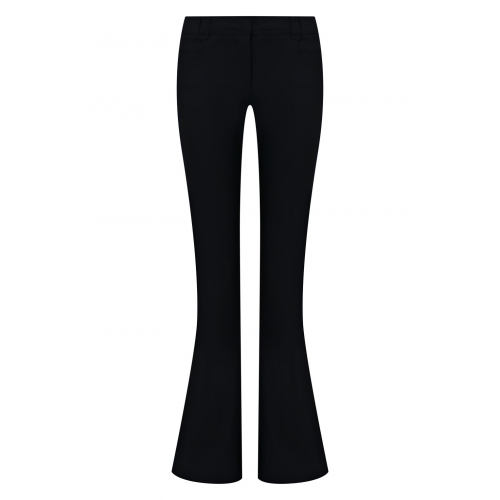 Шерстяные брюки Balmain VF0PP015/W105