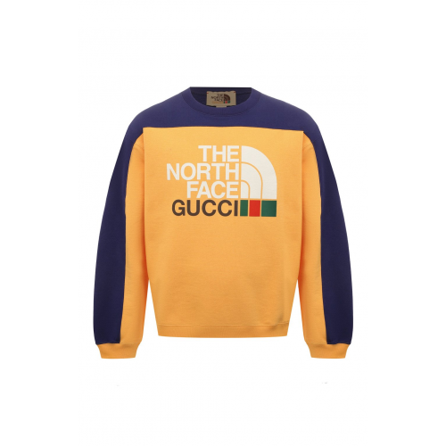 Хлопковый свитшот The North Face x Gucci Gucci 671449 XJDRF