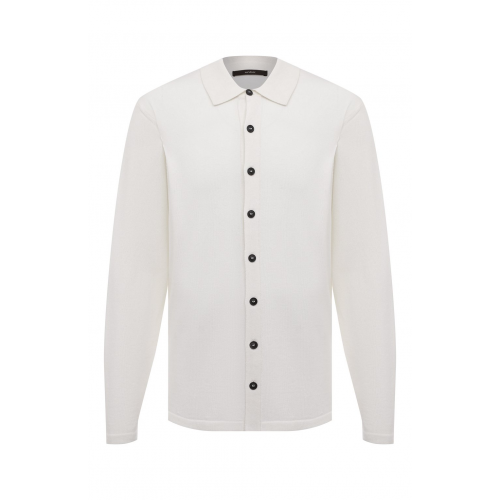 Рубашка из хлопка и шерсти Windsor 13 LARI0S-SJ 10013855/3XL