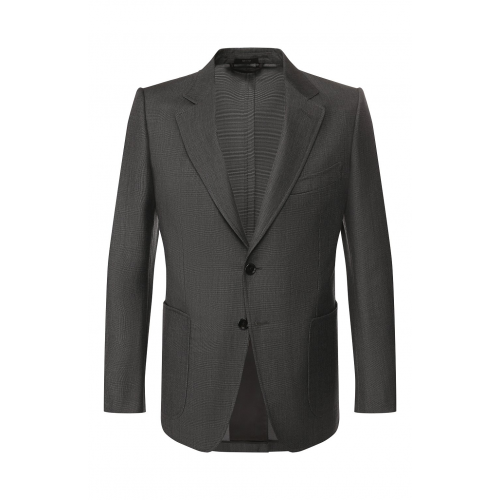 Пиджак из смеси шерсти и шелка Tom Ford 518R02/1DYJ40