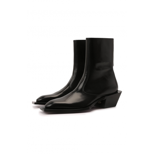 Кожаные сапоги Shiny Tex Dolce & Gabbana A60434/A1203