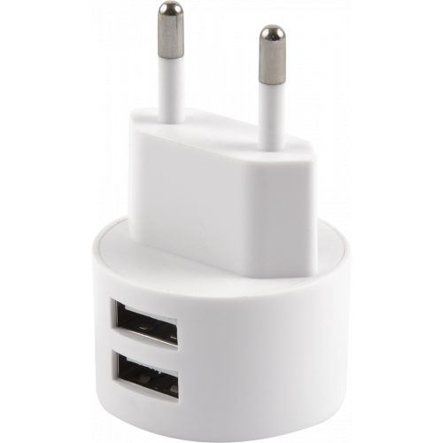 Зарядное устройство Usams XTXLOGT1804 с кабелем Apple Lightning White