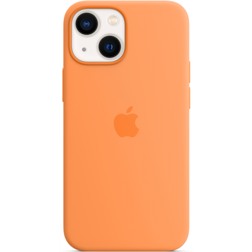 Чехол Apple Silicone Case with MagSafe для iPhone 13 mini «Весенняя мимоза»