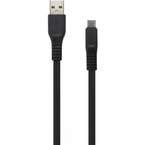 Кабель Borofone BX23 USB to microUSB 1m Black