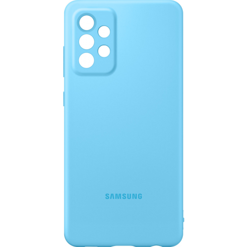 Чехол Samsung Silicone Cover A72 Blue