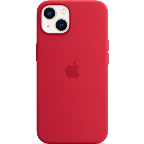 Чехол Apple Silicone Case with MagSafe для iPhone 13 (PRODUCT)RED