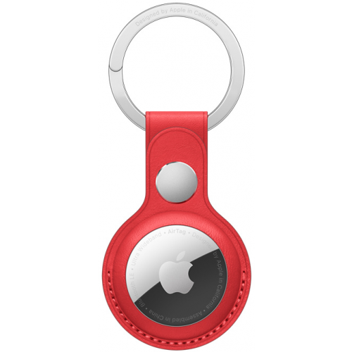Чехол Apple AirTag Leather Key Ring (PRODUCT)RED