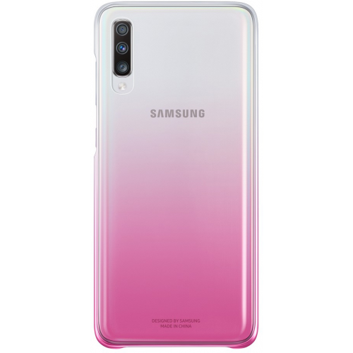 Чехол Samsung Gradation Cover A70 Pink