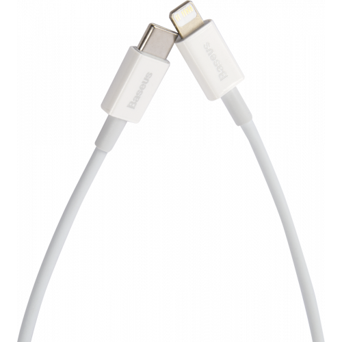 Кабель Baseus Superior Series CATLYS-02 USB-C to Apple Lightning 0.25m White