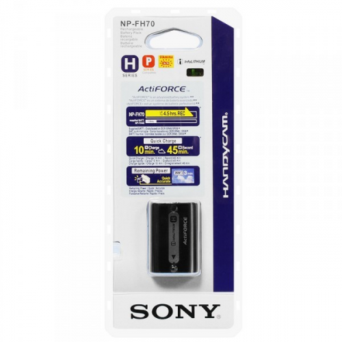 Аккумулятор для Sony HDR-HC3E (Батарея Sony NP-FH70 для фотоаппаратов и видеокамер)