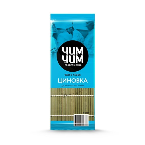 Циновка бамбуковая для суши и роллов Чим-Чим, 24х24см