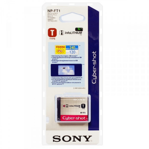 Аккумулятор для Sony DSC-T10/P (Батарея NP-FT1 для фотоаппаратов и видеокамер)