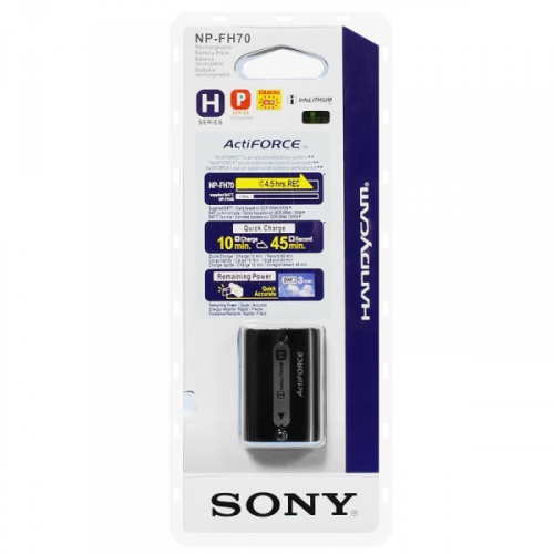Аккумулятор для Sony HDR-CX520E (Батарея Sony NP-FH70 для фотоаппаратов и видеокамер)