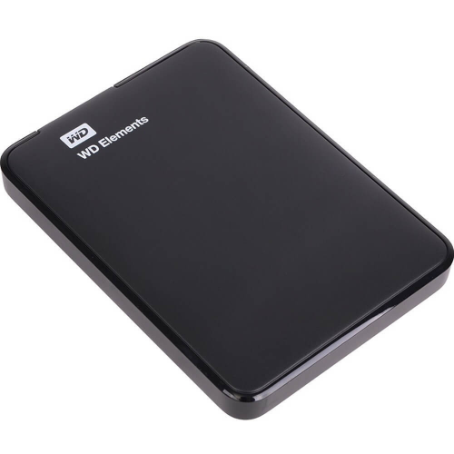 Внешний жесткий диск USB3.0 2.5" 1.0Тб WD Elements Portable ( WDBUZG0010BBK-WESN ) Черный