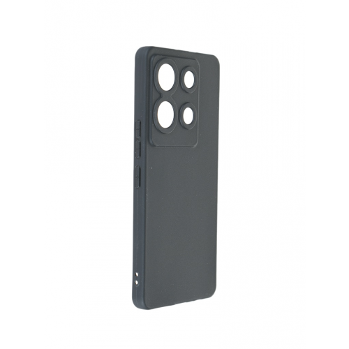 Чехол DF для Infinix Note 30 Vip Silicone Black inCase-34