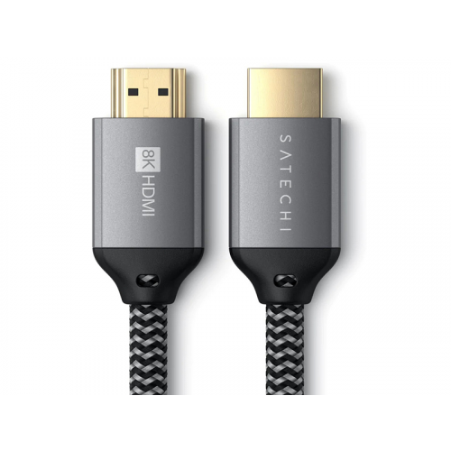 Аксессуар Satechi Ultra HD HDMI 2.1 2m Space Grey ST-8KHC2MM