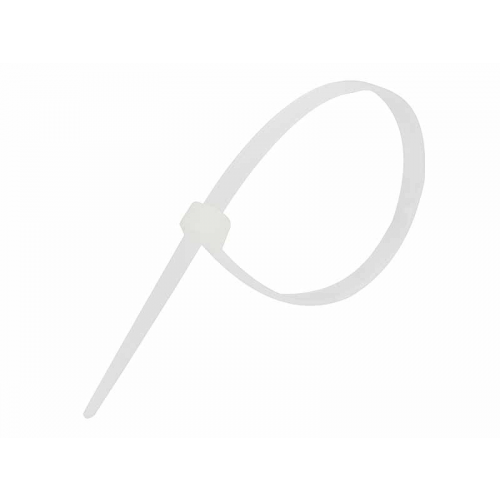 Стяжки пластиковые Gembird Cablexpert 250x4.8mm 100шт White NYT-250x4.8