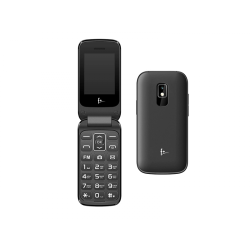Сотовый телефон F+ Flip 240 Black