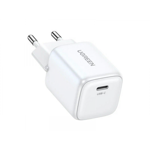 Зарядное устройство Ugreen CD319 Nexode Mini USB-C 30W PD White 15326