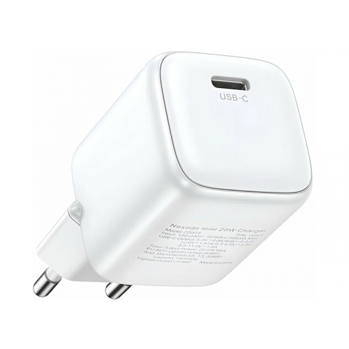 Зарядное устройство Ugreen CD318 Nexode Mini USB-C 20W PD White 15324