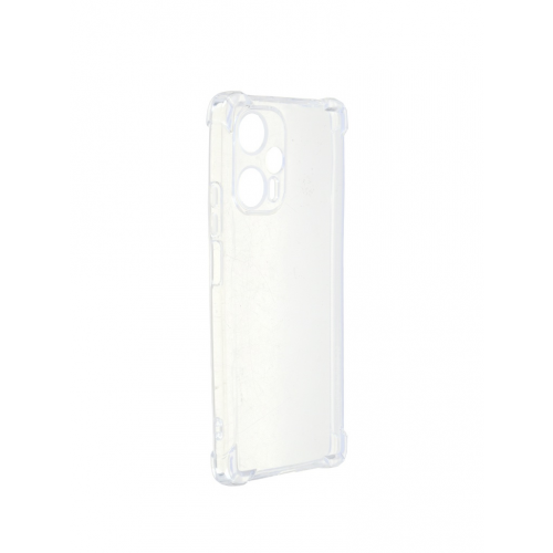 Чехол iBox для Poco F5 Crystal с усиленными углами Silicone Transparent УТ000035372