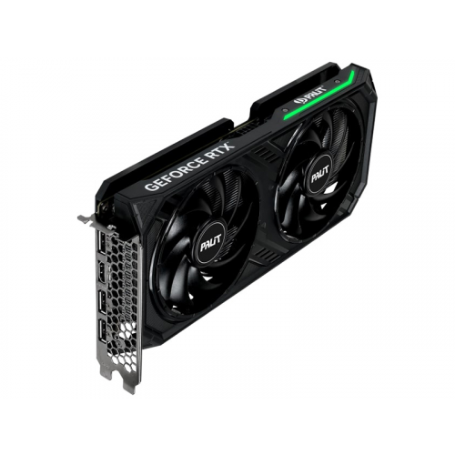 Видеокарта Palit nVidia GeForce RTX 4060 DUAL OC 8G 1830Mhz PCI-E 8192Mb 17000Mhz 128 bit HDMI 3xDP NE64060T19P1-1070D