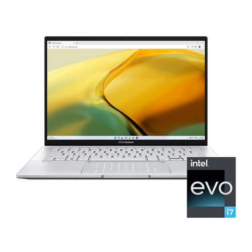 Ноутбук ASUS Zenbook UX3402VA-KP309 90NB10G6-M00FF0 (Intel Core i5-1340P 1.9GHz/16384Mb/512Gb SSD/Intel HD Graphics/Wi-Fi/Cam/14/2560x1600/No OS)
