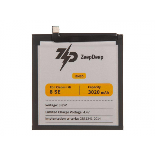 Аккумулятор ZeepDeep Asia (схожий с BM3D) для Xiaomi Mi 8 SE 888680