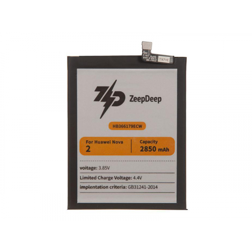 Аккумулятор ZeepDeep Asia (схожий с HB366179ECW) для Huawei Nova 2 / Mate 10 Lite 888702
