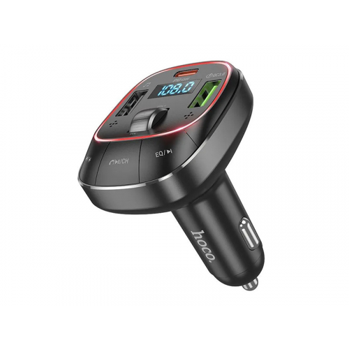 FM-Трансмиттер Hoco E76 Pole Black 6942007600248