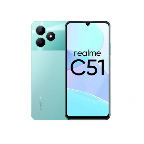 Сотовый телефон realme C51 4/128 ГБ RMX3830, Зеленый