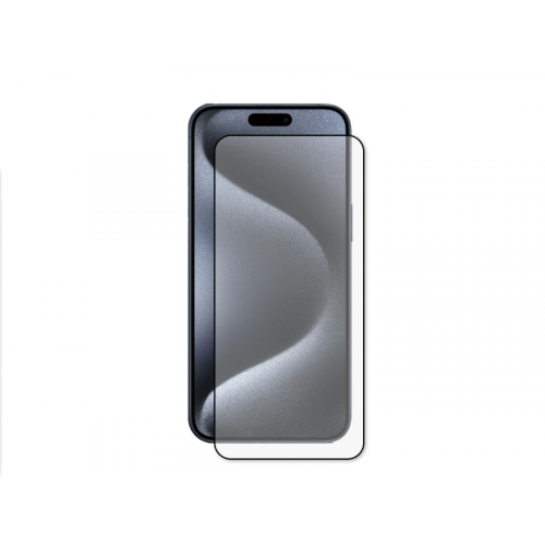 Защитное стекло Pero для APPLE iPhone 15 Pro Max Full Glue Black PGFG-I15PM