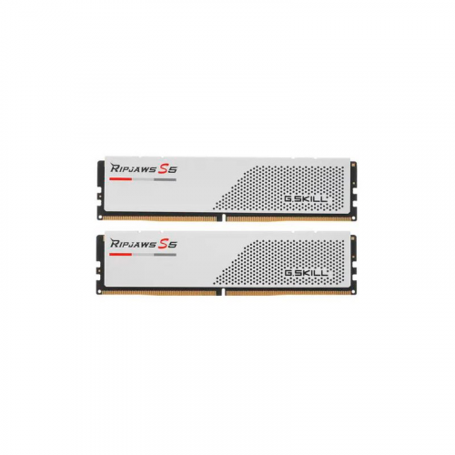 Модуль памяти G.Skill Ripjaws S5 DDR5 DIMM 6000MHz PC-48000 CL30 - 32Gb Kit (2x16Gb) White F5-6000J3040F16GX2-RS5W