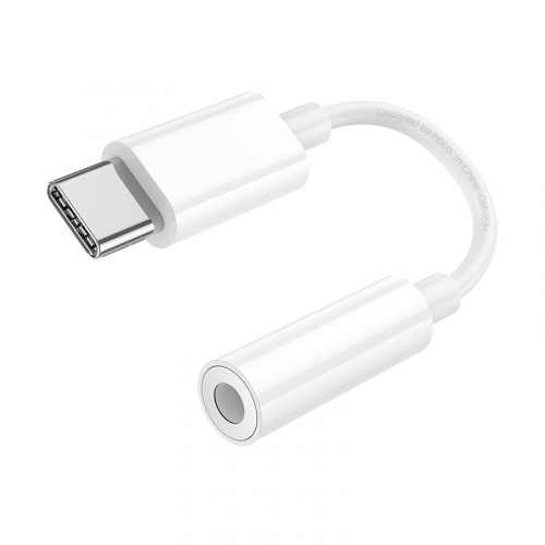 Аксессуар Hoco LS35 Type-C - 3.5mm Digital Audio Converter 10.5cm White 6931474790767