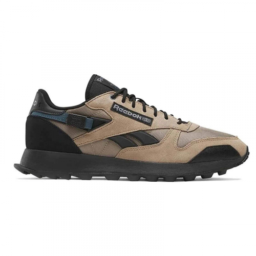 Кроссовки Reebok Classic Leather р.42.5 EUR Beige-Blue-Black 100025108