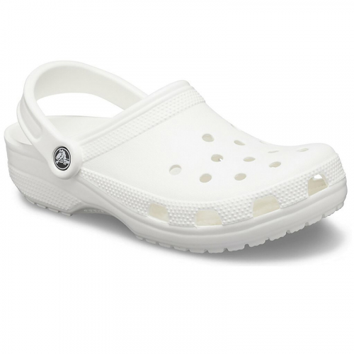 Сабо Crocs Classic р.38-39 RU / р.M6/W8 US White 10001-100