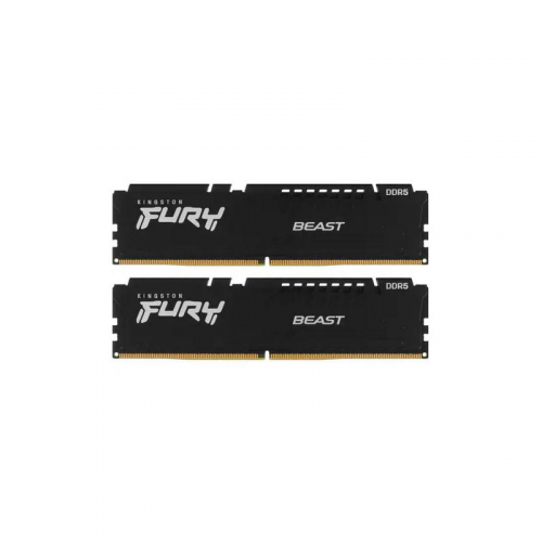 Модуль памяти Kingston Fury Beast Black EXPO DDR5 DIMM 6000MHz PC-48000 CL36 - 32Gb (2х16Gb) KF560C36BBEK2-32