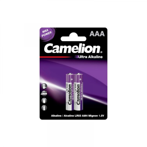 Батарейка ААА - Camelion Ultra LR03-BP2UT (2 штуки)