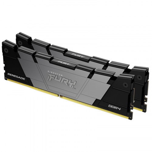 Модуль памяти Kingston Fury Renegade Black XMP DDR4 DIMM 4600MHz PC4-36800 CL19 - 16Gb (2х8Gb) KF446C19RB2K2/16