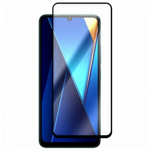 Защитное стекло Zibelino для Xiaomi Redmi 13C 4G / Poco C65 4G 5D Black ZTG-5D-XMI-RDM13C-BLK